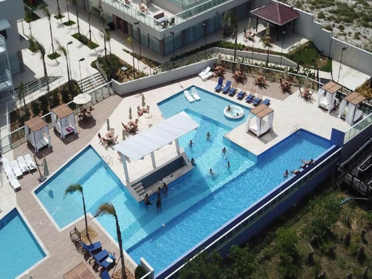 Ape Estilo Resort C/ Pe Na Areia E Vista Mar, Proximo Ao Beto Carrero Picarras Luaran gambar